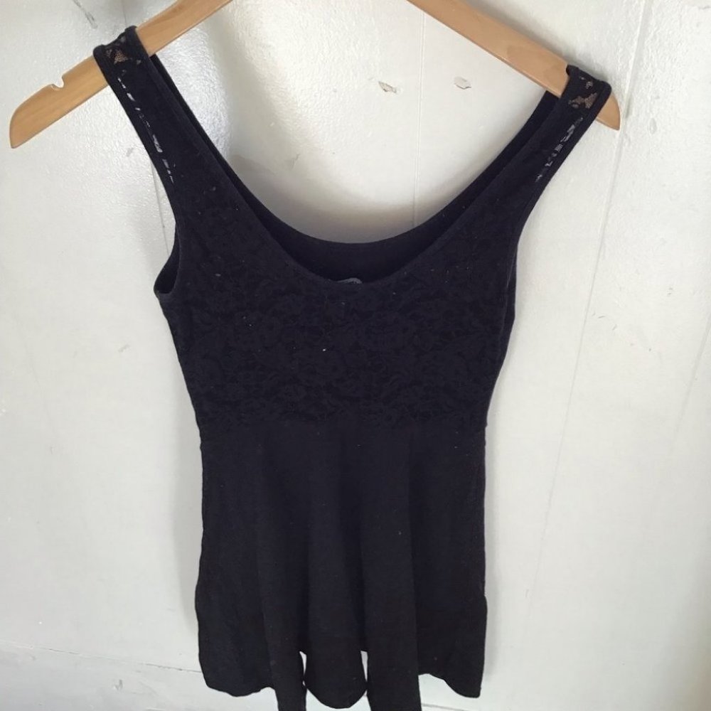 Forever 21 Black Floral Lace Sun Dress! - Picture 5 of 6